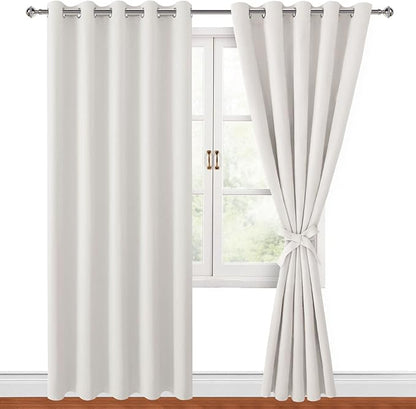 Hiasan Blackout Curtains for Bedroom, 60 x 84 Inches Long