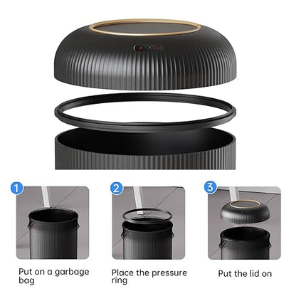 URALFA Motion Sensor Trash Can