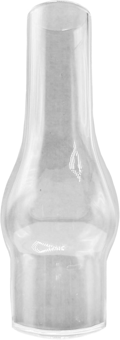 Light of Mine: 1.25" X 4.25" Oil Lamp Replacement Chimney - Clear Smooth Top Borosilicate Chimney for Japanese Burners (1 1/4" x 4 1/2")