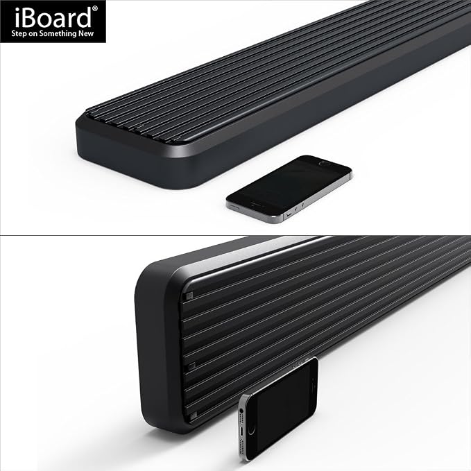 APS Running Boards Compatible with Silverado Sierra 1500 2019-2026 Extended Cab & 2500 3500 2020-2026 (Exclude 19 1500 LD)(Silverado 1500 LTD Sierra 1500 LD 2022) (Stainless Steel Black 6in)