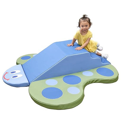 Children's Factory Nature Butterfly Climber, Woodland Toddler Indoor Playground Set, Baby Nursery Climbing Play Mat