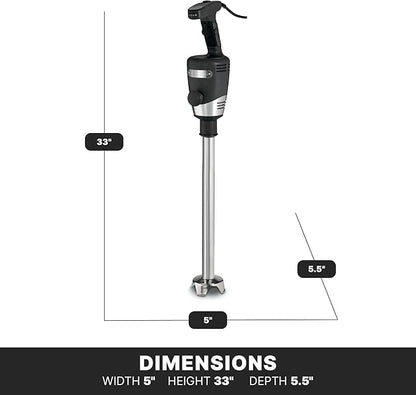 Waring Commercial Big Stix Heavy Duty Stick Immersion Hand Held Blender