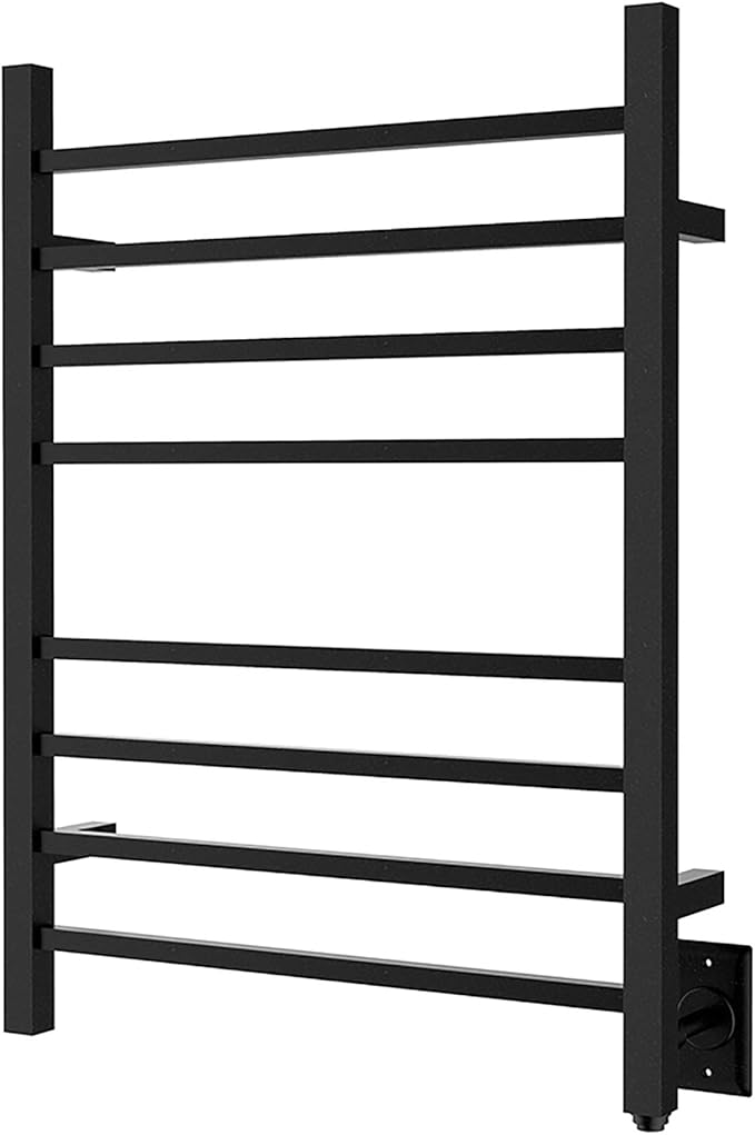 HEATGENE Towel Warmer, Heated Towel Warmer Rack, Wall-Mounted Hardwired/Plug-in