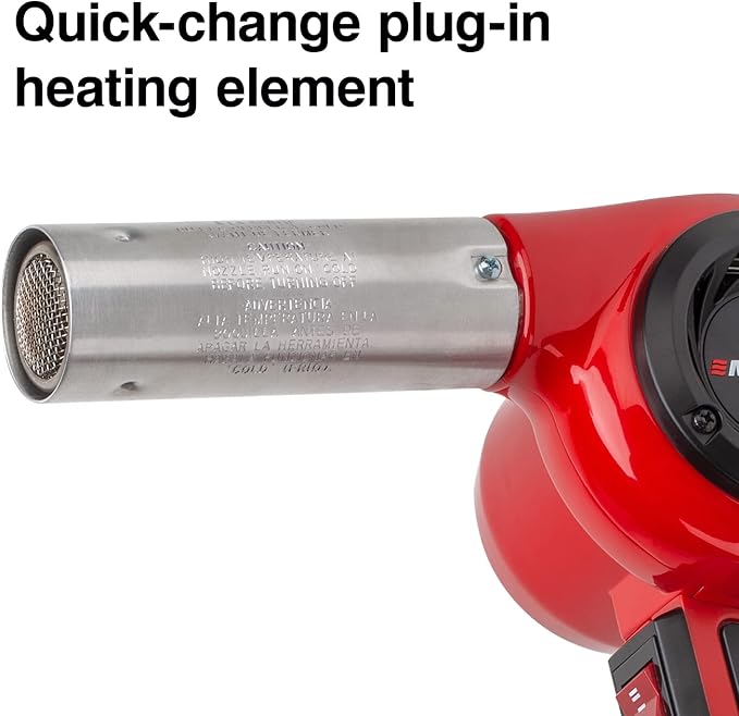 Master Appliance HG-801D Industrial Heat Gun, Quick Change Plug-In Heating