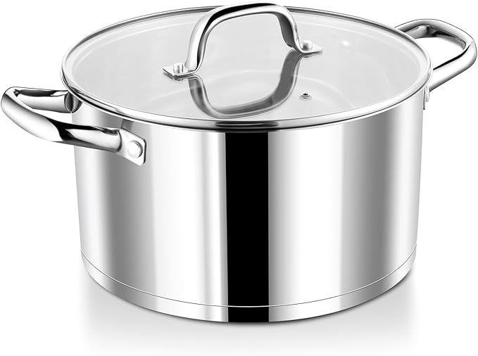 P&P CHEF 8 Quarts Cooking Stock Pot