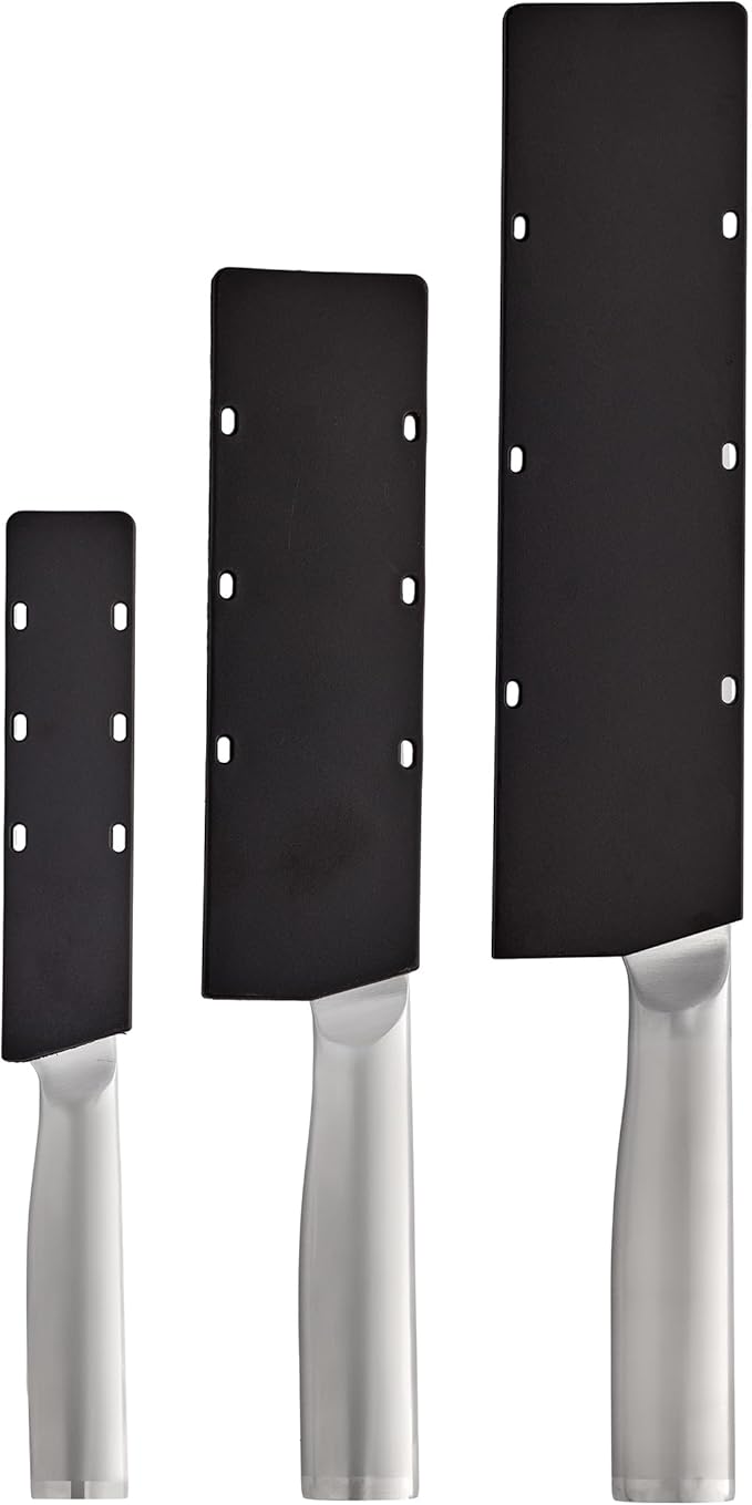 KitchenAid 3 Piece Forged Chef Knife Set High Carbon Japanese Steel, Includes 8
