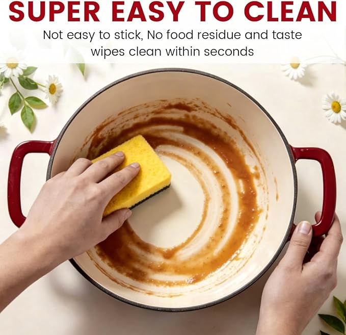 Enameled Cast Iron Dutch Oven