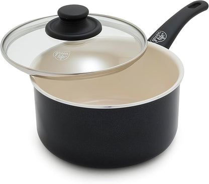 GreenLife 2.5QT Nonstick Saucepan