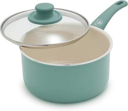 GreenLife 2.5QT Nonstick Saucepan
