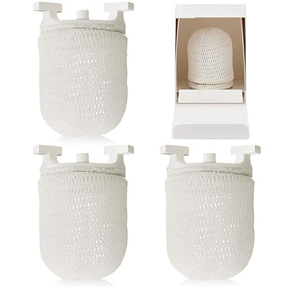 3 Pcs Gas Light Preformed Mantle Gas Lamp Mantles Gaslight Mantles Pre Formed Gas Light Mantel for Indoor Outdoor Gas Lights, White