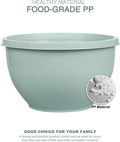 Greentainer Plastic Mixing Bowls