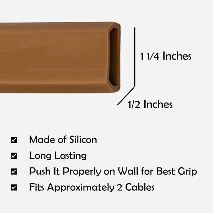 Rubber Bond TV Cord Hider Cable Protector