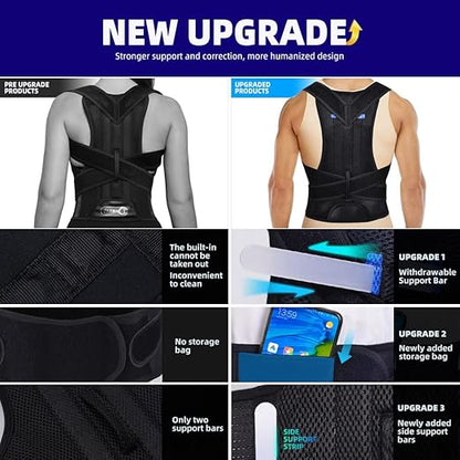 Upgraded Posture Corrector Back Brace
