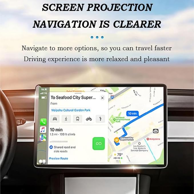 Wireless Android Auto Adapter for Chevrolet Tahoe 2017-2025,Converts Wired to Wireless Stable Connection Mini Size Accessories(Android 11+ Only),B
