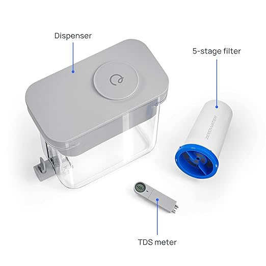 Culligan with ZeroWater Technology 23-Cup Water Filter Dispenser – Includes