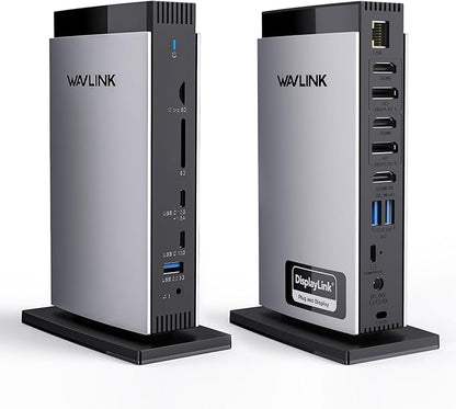 WAVLINK DisplayLink Docking Station 3 Monitors
