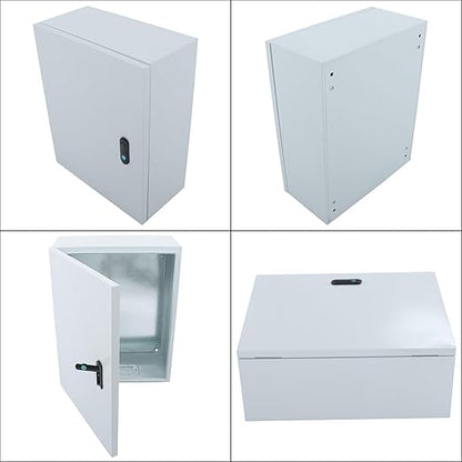 NEMA 4X Steel Electrical Box, Keeps Out Rain and Contaminants