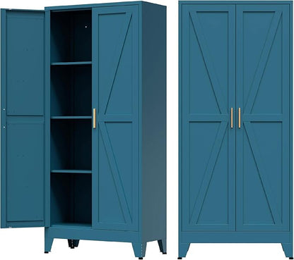 COFaR Home Farmhouse Storage Cabinet