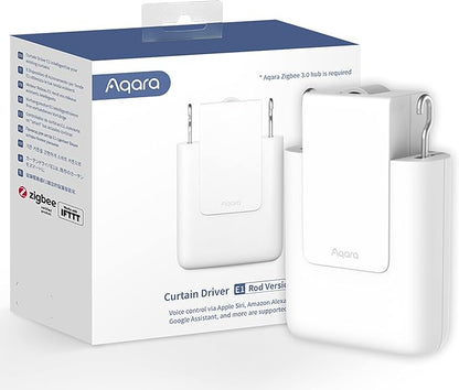 Aqara Smart Curtain Motor E1, Requires AQARA Zigbee 3.0 HUB, Not Support Hubs