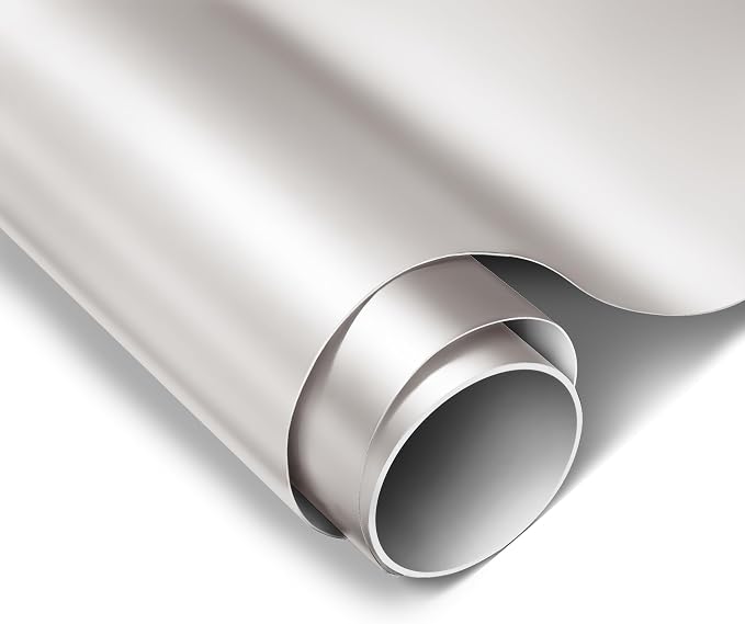 ColorFusion PPF by VViViD, Satin Pearl White Dry Apply PPF Vinyl Car Wrap Roll 6ft x 5ft