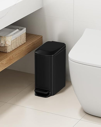 TIPGO Slim Bathroom Trash Can