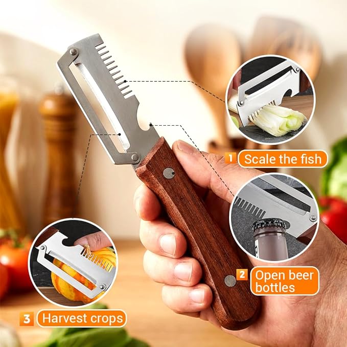 Multi-Functional Vegetable Peeler