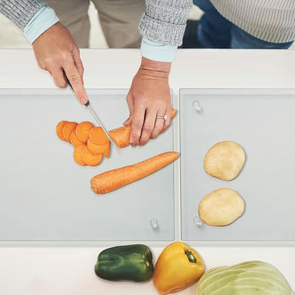 Mymonfif Tempered Glass Cutting Board