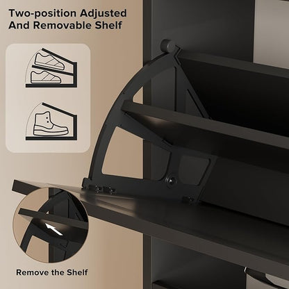 EOYUTLLY Shoe Cabinet for Entryway