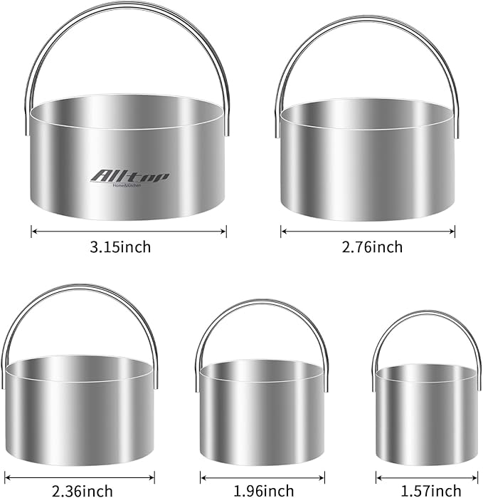 ALLTOP Round Biscuit Cutters