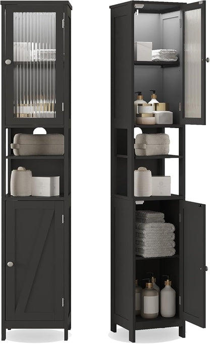 ChooChoo Tall Bathroom Storage Cabinet