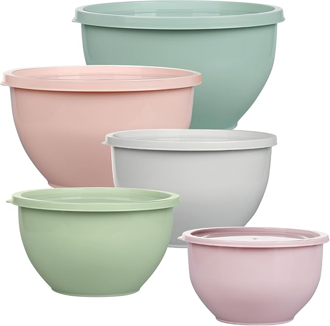 Greentainer Plastic Mixing Bowls