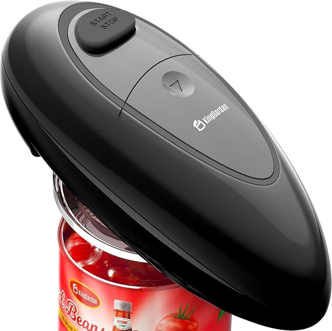 Electric Can Opener, One-Touch Automatic Hands Free Can Opener