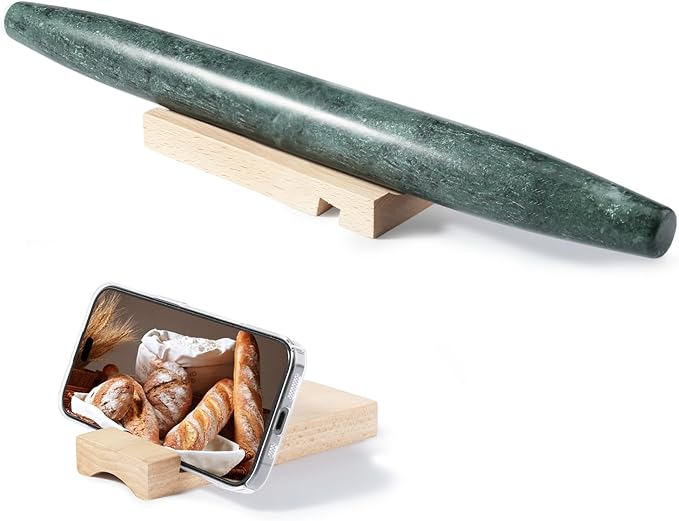 French Marble French Rolling Pin