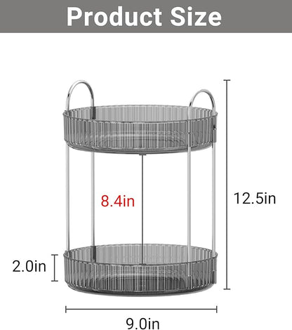 Asayuee 360 Rotating Makeup Organizer