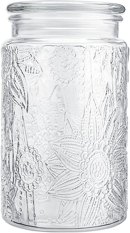 Adodeen 32oz Vintage Glass Jar