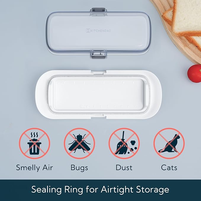 KITCHENDAO One-handed Airtight Butter Dish