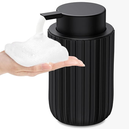 Ceramic Foaming Soap Dispenser, 12 oz Bathroom Foam Hand Soap Dispenser
