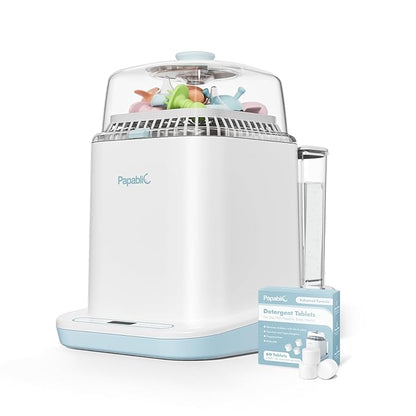 Papablic Bottle Washer Pro, Bottle Washer & Sterilizer & Dryer, 4-in-1 Bottle