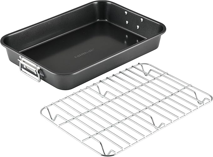 Farberware Bakeware Nonstick Steel Roaster