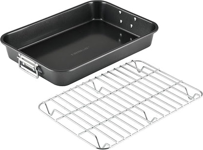 Farberware Bakeware Nonstick Steel Roaster