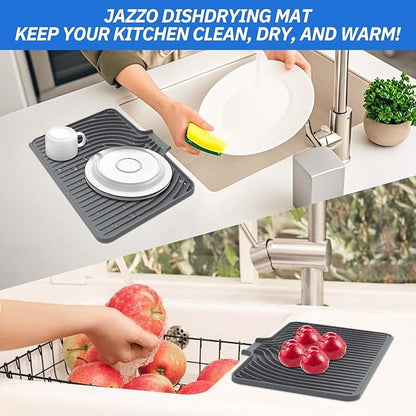 Dish Drying Mat for Kitchen Counter,