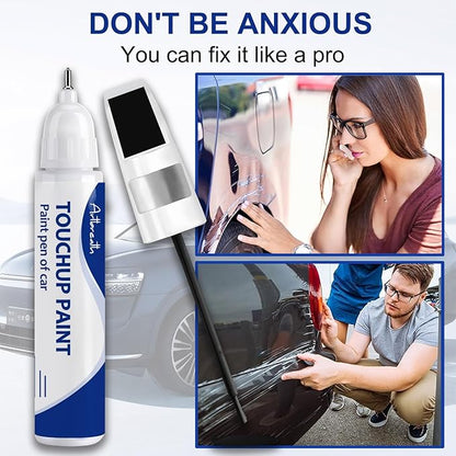 Celestial Silver Metallic(1J9) Touch Up Paint for Toyota-Exact Match–Chips and Nicks Car Paint Scratch Repair Kit Automotive Paint Pen for Avalon/RAV4/Camry/Corolla/Highlander/Prius/Tacoma