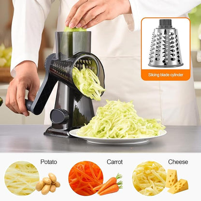 Rotary Cheese Grater Hand Crank