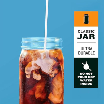 County Line Kitchen Glass Mason Jar Pitcher