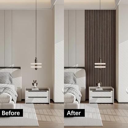ARMURO Wood Panels for Wall 2 PCS