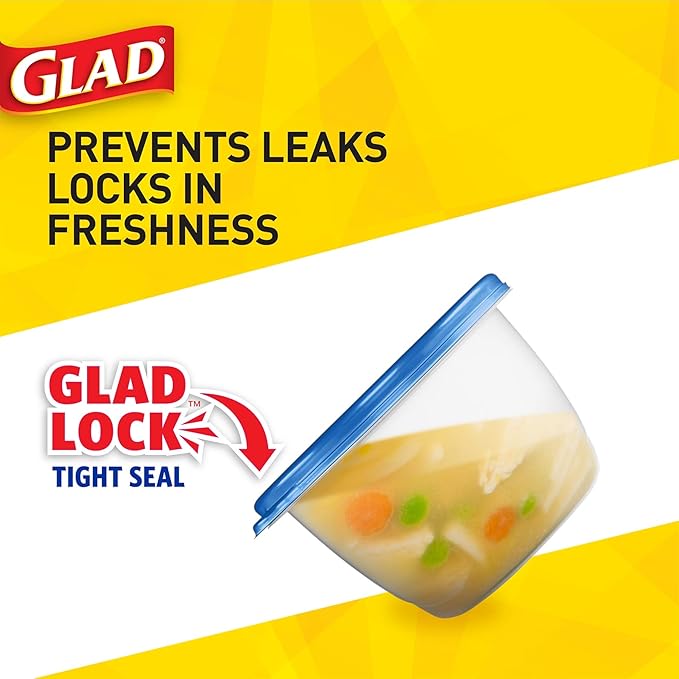 Glad GladWare Tall Entree Food Storage Containers