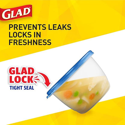 Glad GladWare Tall Entree Food Storage Containers