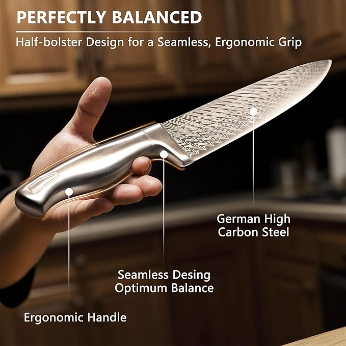 Knife Set, Astercook 21 Pieces Kitchen Knife Set