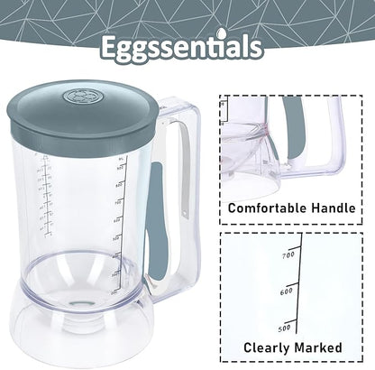 Eggssentials Pancake Dispenser – Easy Control Cake Mix Dispenser