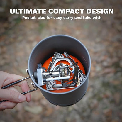 Fire-Maple Torch Gas Stove ??Ultralight Backpacking Camping Stove, Built-in Piezo Ignition, Stainless Steel & Aluminum Alloy, Compact & Portable, Ideal for Hiking & Outdoor Cooking